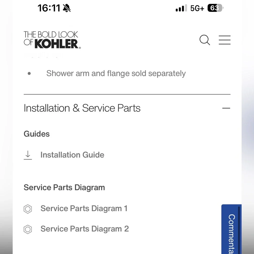 Brand new! Kohler Alteo Multifunction Showerhead, 2.0
GPM K-45125 - Picture 10 of 15
